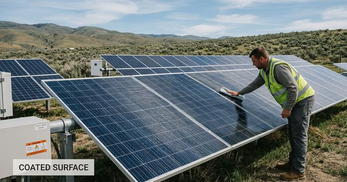 Anti-Static Glass Coating