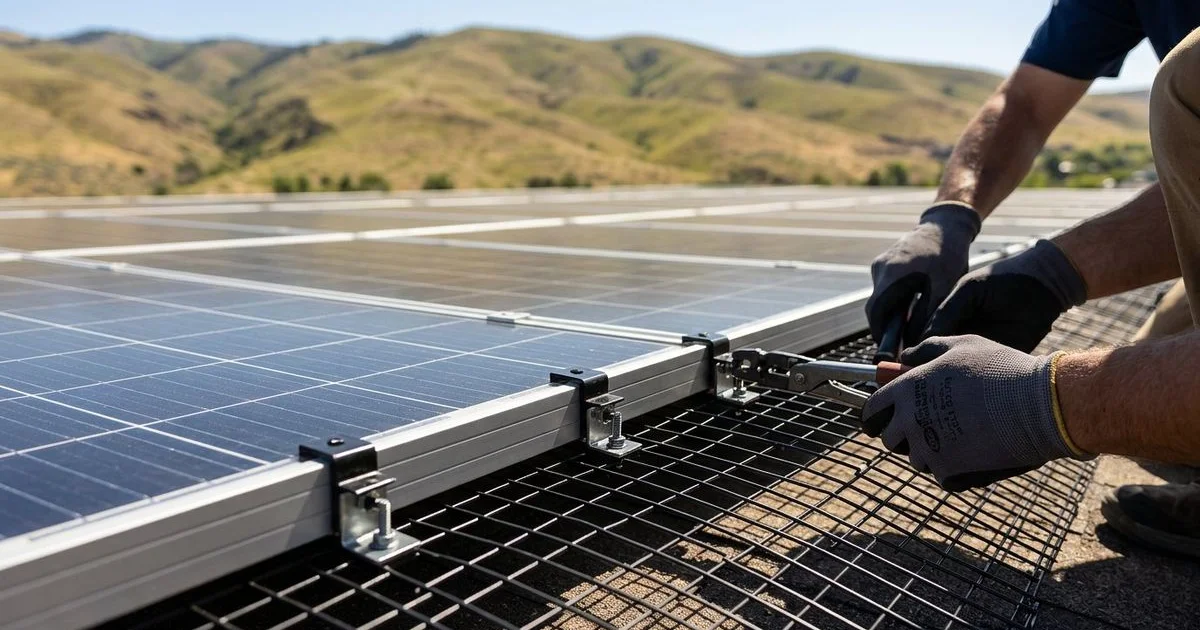 Solar Panel Bird Proofing & Critter Guard