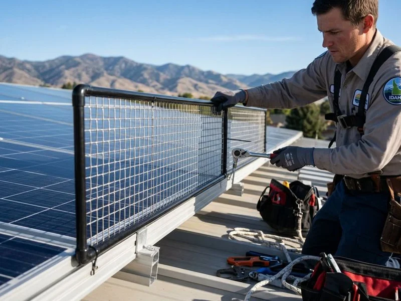 Solar Panel Bird Proofing & Critter Guard gallery image 1